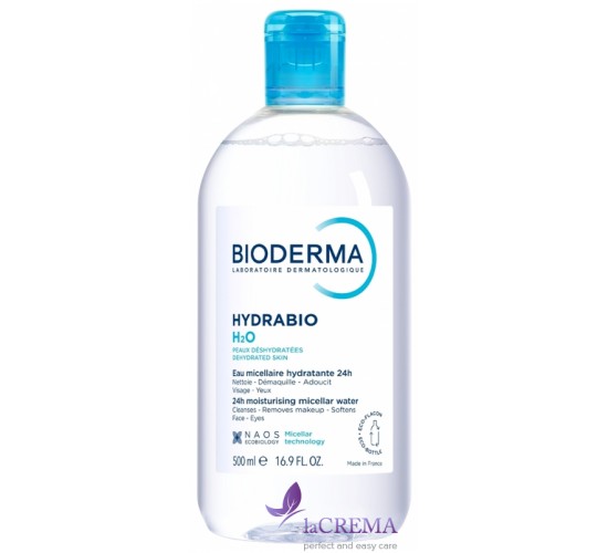 Біодерма Гідрабіо Н2О Міцелярна зволожувальна вода - Bioderma Hydrabio H2O, 500 мл