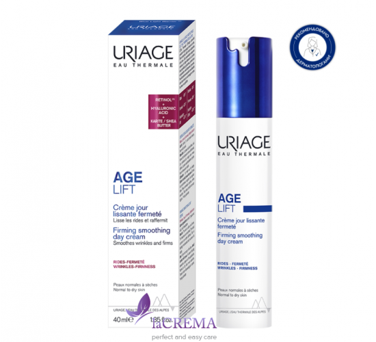 Урьяж Ейдж Ліфт Крем зміцнюючий денний для обличчя Uriage Age Lift, 40 мл