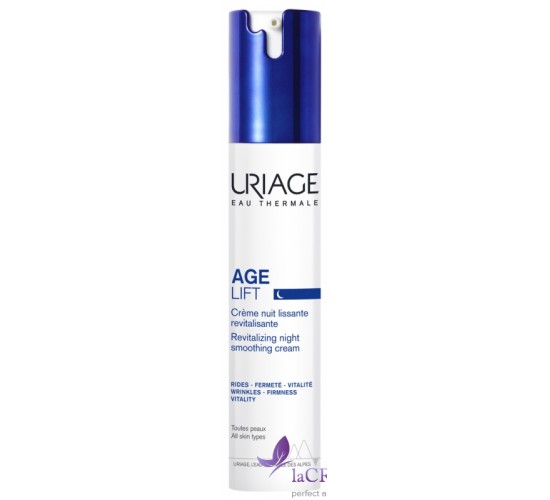 Урьяж Ейдж Ліфт Крем зміцнюючий нічний для обличчя Uriage Age Lift, 40 мл