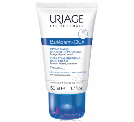 Урьяж Барьєдерм-цика Відновлюючий крем для рук Uriage Bariederm CICA , 50 мл