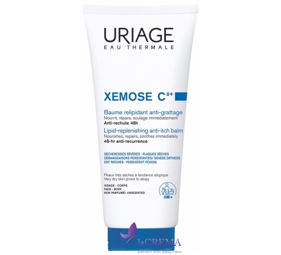 Урьяж Ксемоз Заспокійливий бальзам проти свербіння Uriage Xemose C8+, 200 мл