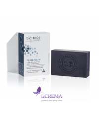 Biotrade Pure Skin Мило-детокс проти чорних цяток та розширених пор для обличчя та тіла, 100 мл 