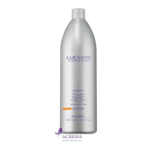 Farmavita Amethyste Зволожуючий шампунь для сухого та ослабленого волосся Shampoo Hydrate, 1000 мл