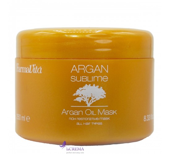 Farmavita Argan Арганогова відновлююча маска для волосся Sublime Mask, 250 мл