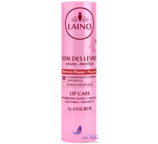 Лено Бальзам для губ Полуниця - Laino Fraise, 4 г