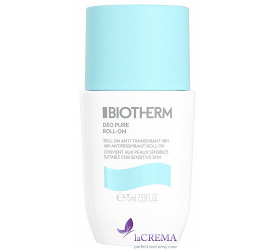 Біотерм Кульковий Дезодорант - антиперспірант 48Н Biotherm Deo Pure, 75 мл