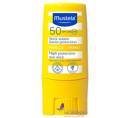 Мустела Дитячий сонцезахисний стік Mustela Stick Solaire Haute Protection SPF50, 9 мл