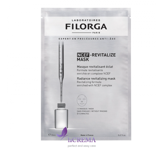 Filorga NCEF-Rrevitalize Відновлююча маска для сяйва шкіри, 1 шт (20 мл)