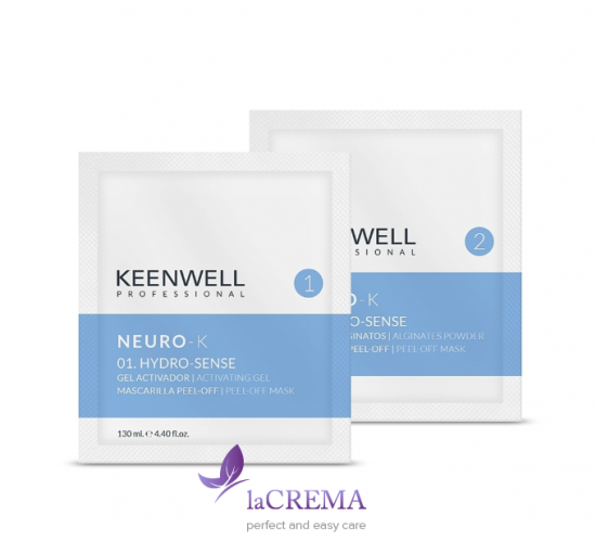 Keenwell Neuro-K Альгінатна Нейро Зволожуюча регенеруюча маска №1, 130мл+15г