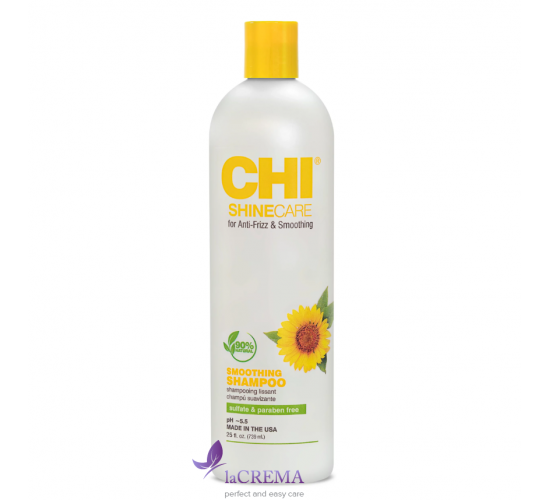 CHI ShineCare Розгладжуючий шампунь для неслухняного волосся, 739 мл