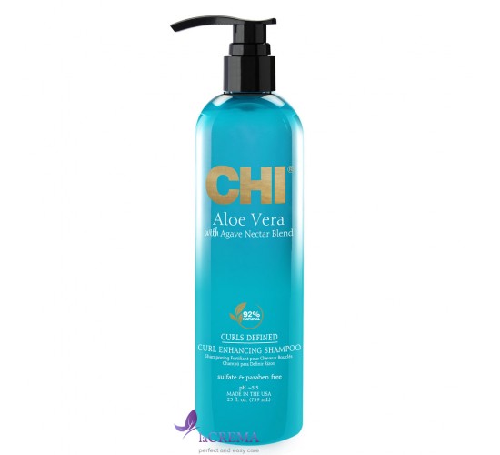 CHI Aloe Vera Шампунь для кучерявого волосся, 739 мл