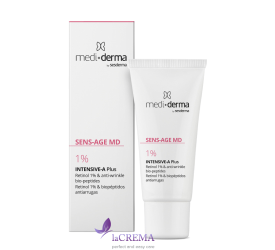 Medi+Derma Sens Age MD Інтенсивний крем з ретинолом 1%, та пептидами, 30 мл