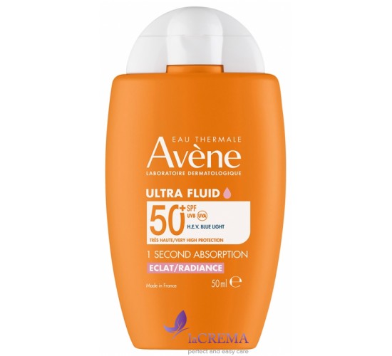 Авен Сонцезахисний тонуючий флюїд - Avene Ultra Fluid Radiance SPF50+, 50 мл