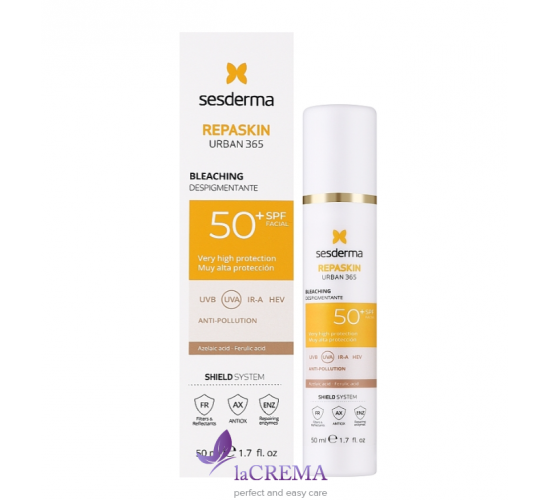 Sesderma Repaskin Cонцезахисний депігментуючий крем для обличчя Urban 365 SPF50, 50 мл