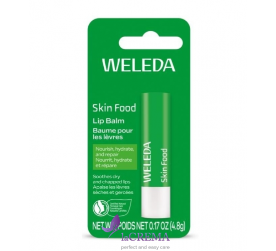 Веледа Скін Фуд бальзам-стік для губ - Weleda Skin Food Lip Balm, 4,8 мл