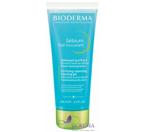 Біодерма Себіум Очищуючий гель для прблемної шкіри Bioderma Sebium, 100 мл