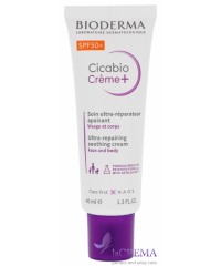 Біодерма Цикабіо Сонцезахисний відновлюючий крем SPF50 - Bioderma Cicabio Creme+, 40 мл