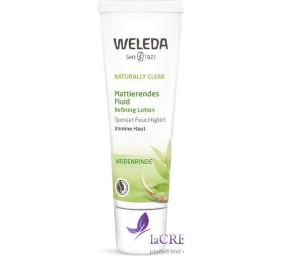 Веледа Naturally Clear Матуючий флюід для комбінованої та жирної шкіри - Weleda, 30 мл