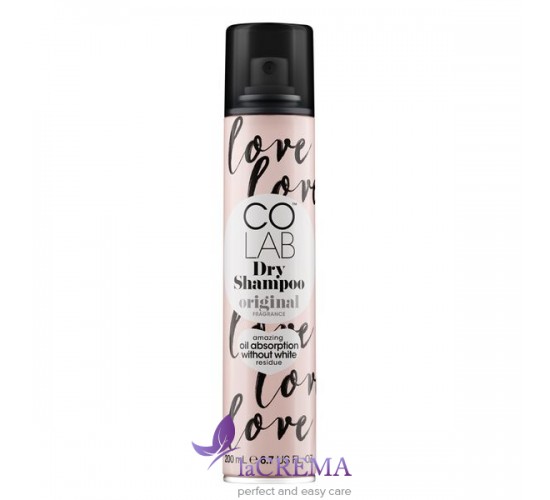 Colab Сухой шампунь для волос с ароматом бергамота и розы - Original Dry Shampoo, 200 мл