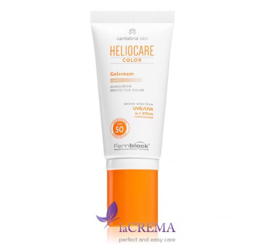 Cantabria Labs Heliocare 360 Тональний сонцезахисний гель-крем SPF 50 Color Gelcream Light, 50 мл