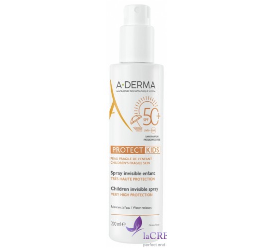 А-Дерма Сонцезахисний спрей для дітей SPF 50 - A-derma Protect Kids, 200 мл
