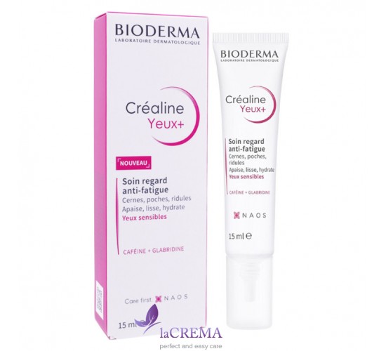 Біодерма Креалайн Крем-гель для шкіри навколо очей - Bioderma Crealine, 15 мл