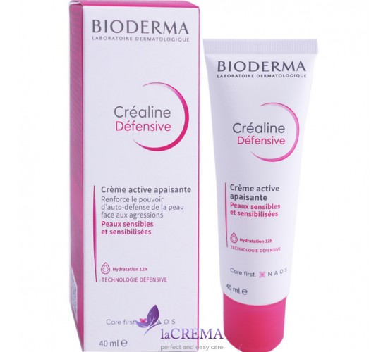 Біодерма Креалайн Дефенсів Актив Крем для чутливої шкіри - Bioderma Crealine Defensive, 40 мл