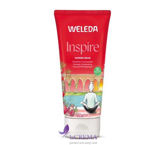 Веледа Очищувальний гель - крем для душу Гранат - Weleda Inspire Shower Cream Granatapfel, 200 мл