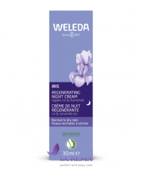 Веледа Ірисовий зволожувальний крем нічний Weleda Iris, 30 мл