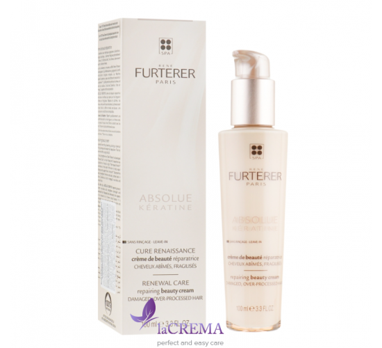 Rene Furterer Absolue Keratine Відновлювальний крем для волосся Repairing Beauty Cream, 100 мл