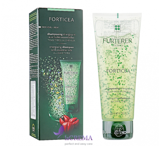 Rene Furterer Forticea Шампунь енергетичний для зміцнення волосся Energizing Shampoo, 200 мл