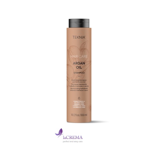 Lakme Teknia Зволожуючий шампунь для нормального і сухого волосся ARGAN OIL SHAMPOO, 300 мл
