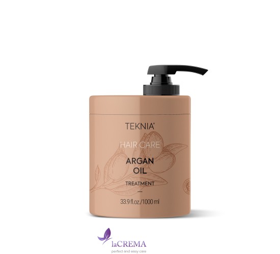 Lakme Teknia Живильна арганова маска для нормального і сухого волосся ARGAN OIL TREATMENT, 1 л