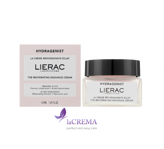 Лієрак Гідраженіст Зволожуючий крем для обличчя - Lierac Hydragenist Radiance, 50 мл