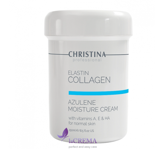 Christina Крем азелуновий Еластин, колаген, вітамін A,E&HA Elastin Collagen Azulene Moisture Cream