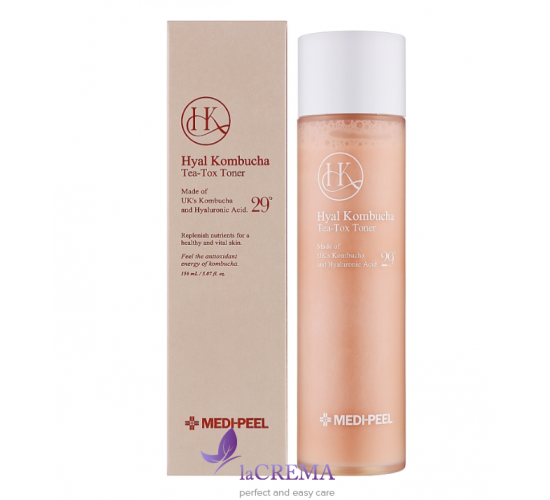 Medi-Peel Hyal Kombucha Тонер для обличчя з комбучею Tea-Tox Toner, 150 мл