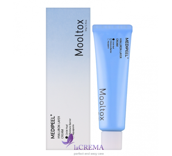 Medi-Peel Mooltox Крем для підвищення еластичності шкіри обличчя Hyaluron Layer Cream, 50 гр