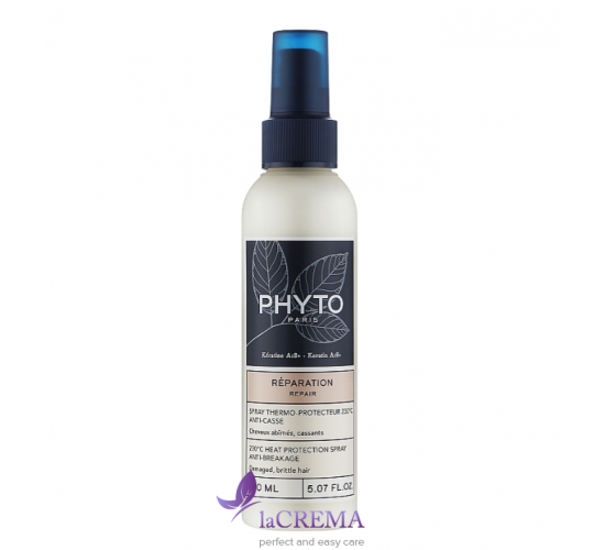 Фіто Відновлюючий та термозахисний спрей для волосся Phyto Réparation Spray Thermo-Protecteur, 150мл