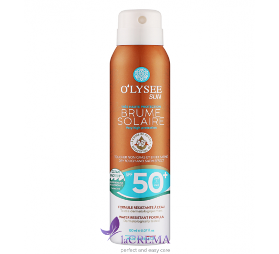 Olysee Сонцезахисний ароматизований спрей SPF50+ Very High Protection Sun Mist, 150 мл