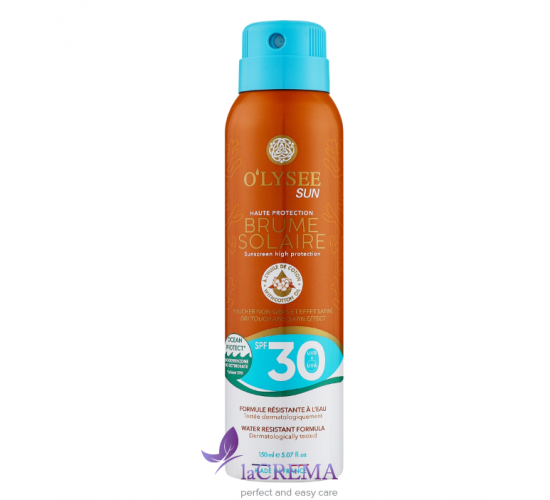 Olysee Сонцезахисний ароматизований спрей SPF30+ Very High Protection Sun Mist, 150 мл