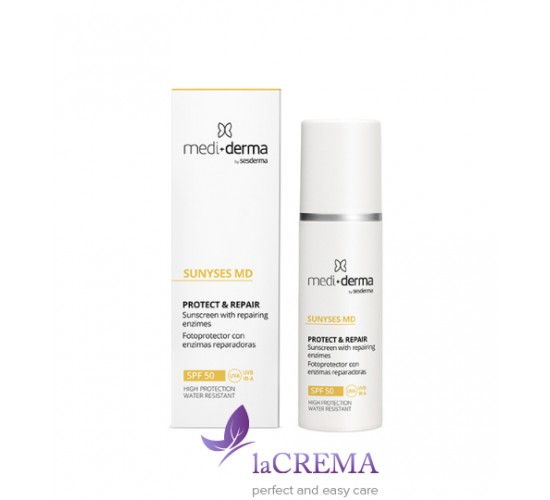Medi+Derma Sunyses MD Сонцезахисний крем SPF50 з ензимами, 30 мл