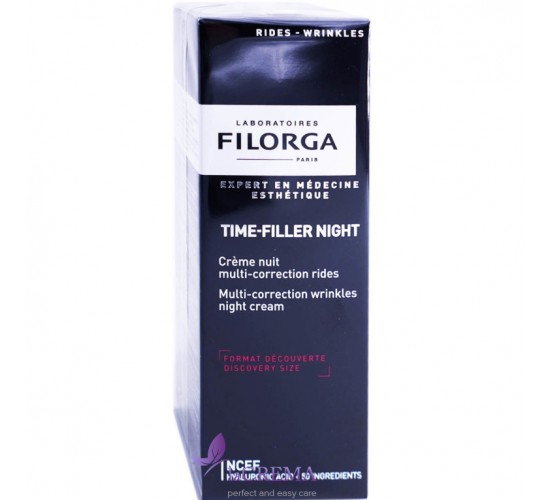 Filorga Time-Filler Night Нічний крем для корекції зморшок Філорга Тайм-Філер , 30 мл