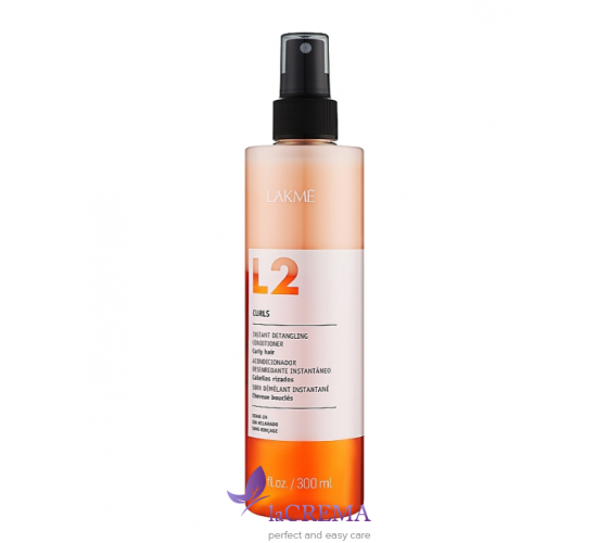 Lakme LAK-2 Curls Двофазний кондиціонер для кучерявого волосся ЛакМе, 300 мл