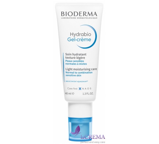 Біодерма Гідрабіо Зволожуючий крем - гель Лежер Bioderma Hydrabio, 40 мл 