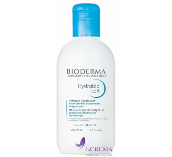 Біодерма Гідрабіо Очищуюче молочко Bioderma Hydrabio, 250 мл 