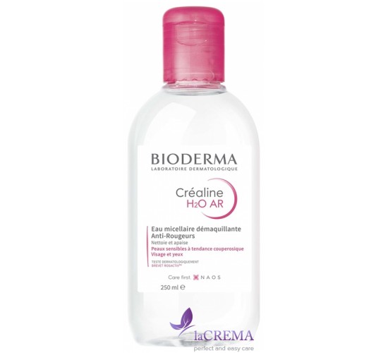 Біодерма Креалайн AR Міцелярна вода проти почервонінь - Bioderma Crealine H2O, 250 мл