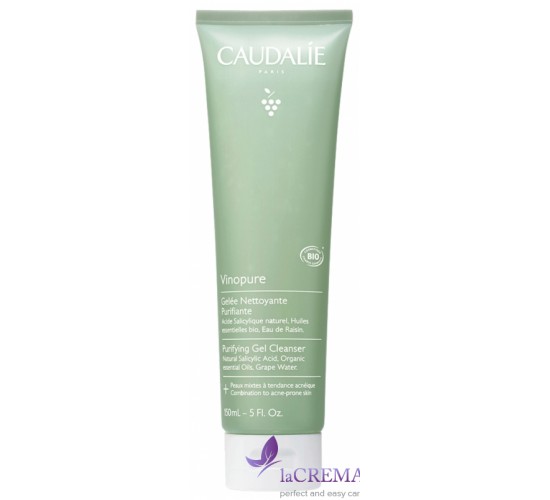 Caudalie Vinopure Organic Очищающее желе, 150 мл