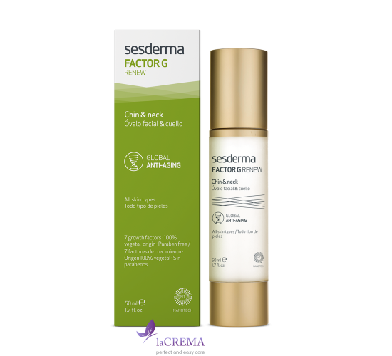 Sesderma Factor G Renew  Біостимулюючий крем для овалу обличчя та шиї, 50 мл