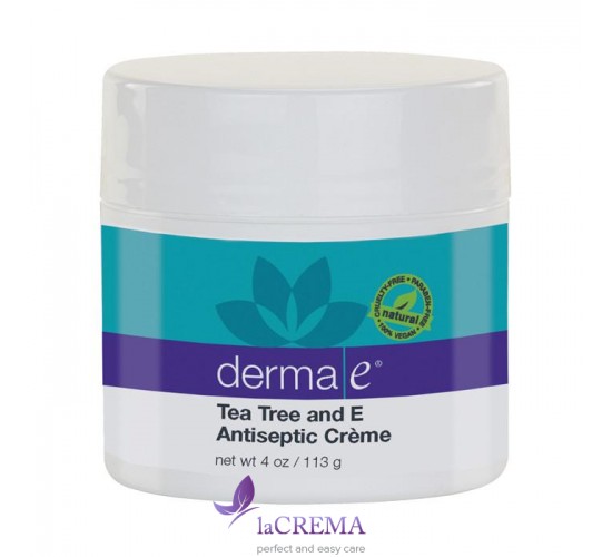 Derma E Therapeutic Антисептический крем с маслом чайного дерева и витамином Е, 113 г