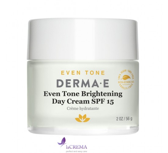 Derma E Дневной крем Evenly Radiant® для осветления кожи с SPF15, 56 г
